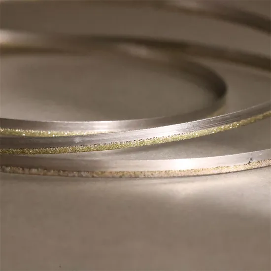 China Factory Supplier Diamond Band Saw Blade for Stone Cutting